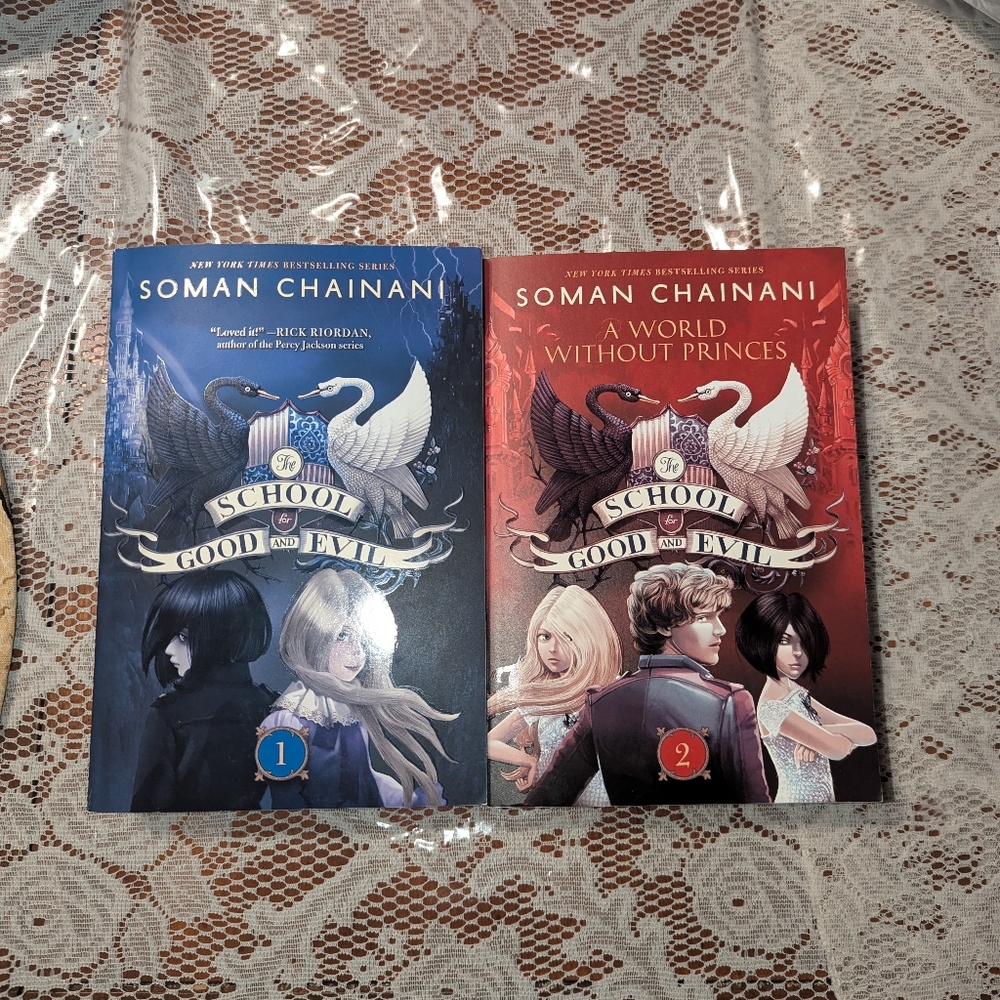 The School For Good And Evil Book Bundle Of 2 By Soman Chainani